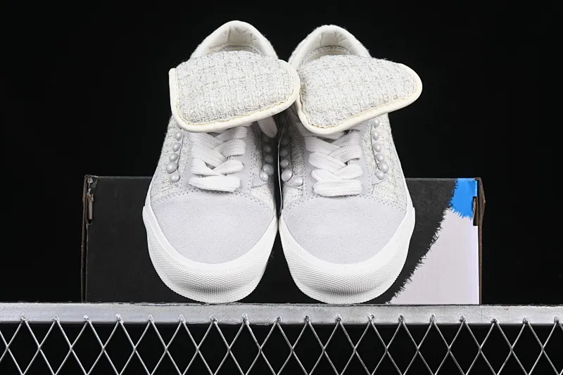 All categories Vans Vans series Vans Low Vans low-top Vans Skool Ext pearl white long tongue low-top casual sneakers VN000EEMQC5